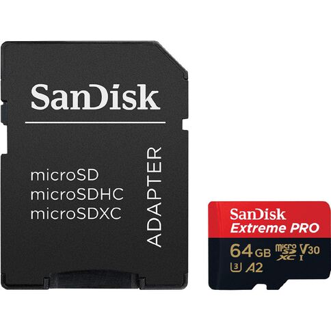 Sandisk Extreme Pro 64GB MicroSD Card