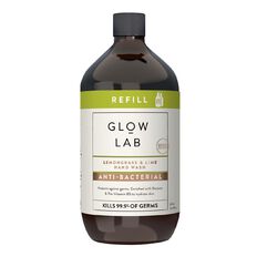 Glow Lab Lemongrass and Lime Antibacterial Handwash 900ml