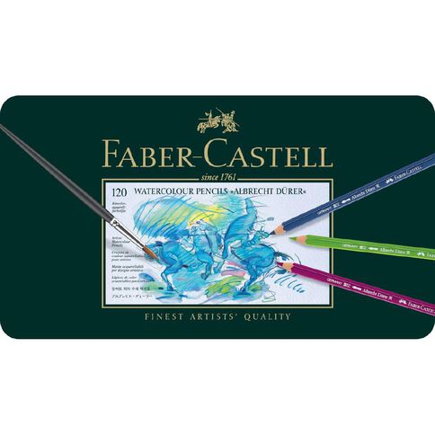Faber-Castell Albrecht Durer Watercolour Pencils Tin of 120 Assorted
