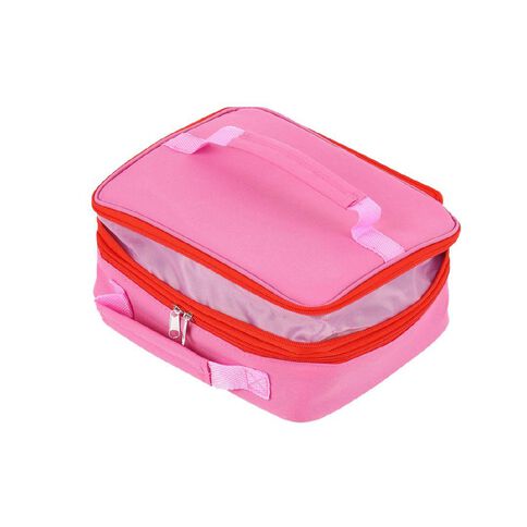 Living & Co Expandable Insulated Lunch Bag Pop Pink
