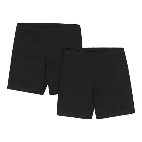 Young Original Kids' Plain Bike Shorts 2 Pack