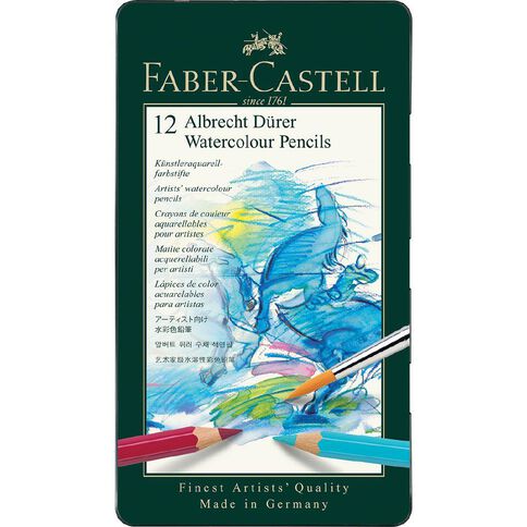 Faber-Castell Albrecht Durer Watercolour Pencils Tin of 12