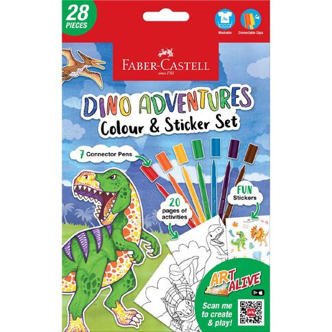 Faber-Castell Colouring Pack Dino