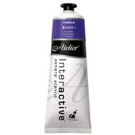 Atelier S1 Acrylic Paint Purple Mid 80ml