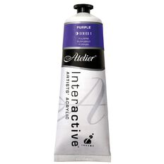 Atelier S1 Acrylic Paint Purple Mid 80ml