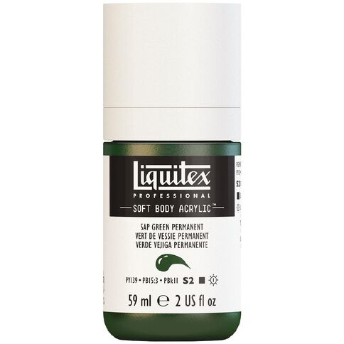 Liquitex Soft Body S2 Acrylic Paint Sap Green