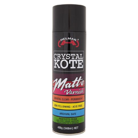 Helmar Crystal Kote Matte Varnish Clear