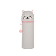 Legami 2-in-1 Silicone Pencil Case Kawaii Kitty