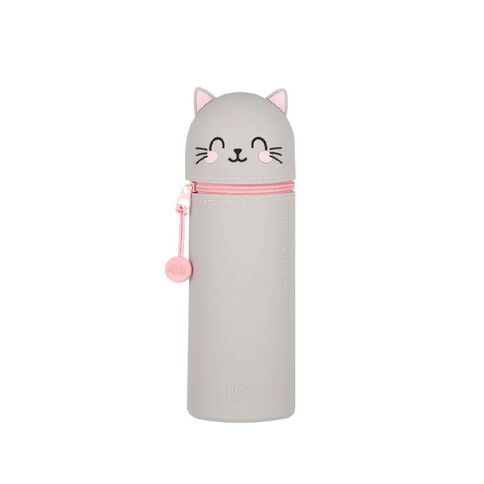 Legami 2-in-1 Silicone Pencil Case Kawaii Kitty