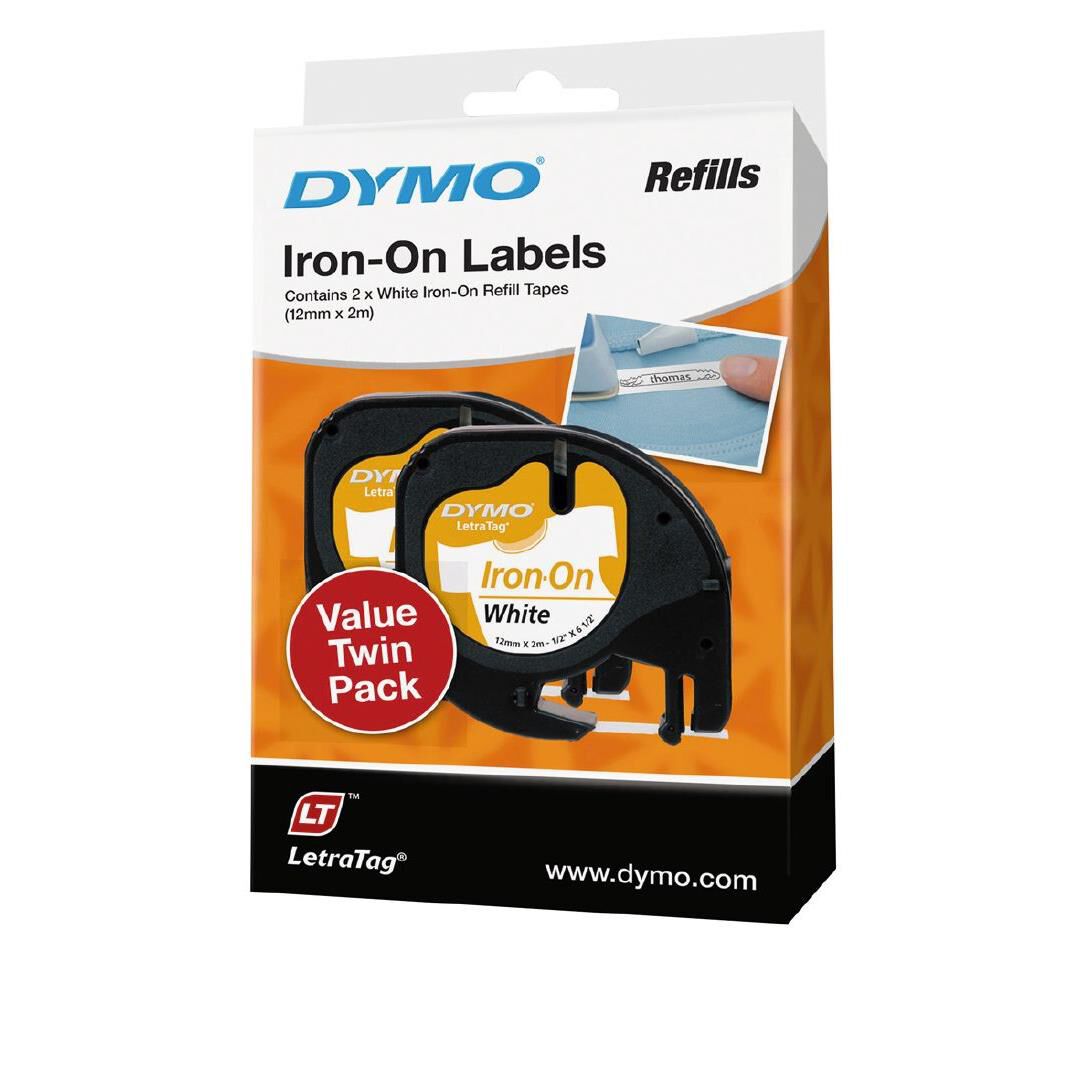 dymo letratag iron on tape