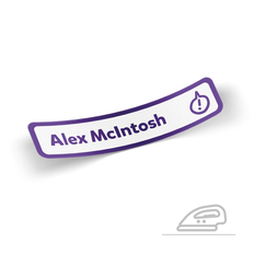 Labels Iron on 45X10MM 20PK-BAS | Warehouse Stationery, NZ