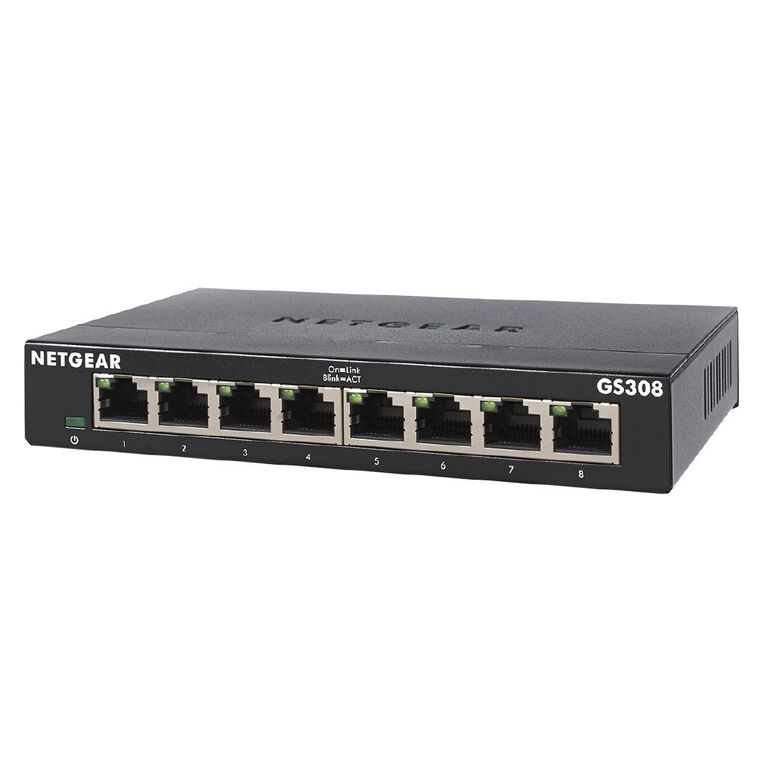 Netgear GS308 SoHo 8-Port Gigabit Unmanaged Switch, , hi-res