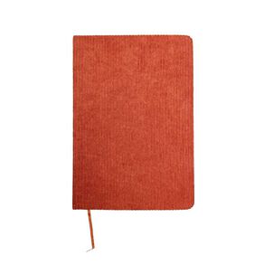 Uniti Stationery Corduroy Notebook A5 Orange
