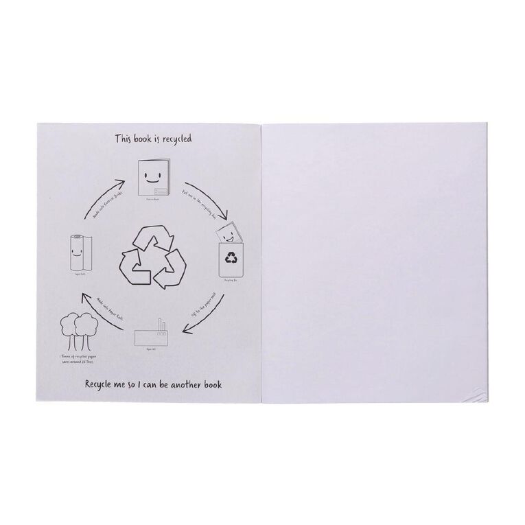 WS Exercise Book 1A5 UB Blank 40 Leaf Orange