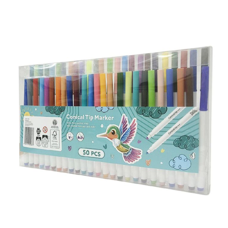 Uniti Art Doodle Markers 50 Pack
