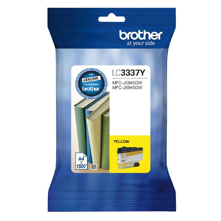 Brother Ink LC3337Y Yellow 1500 Pages