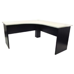Zealand Sonic Workstation 1500w x 600d x1500w x 600d White/Charcoal