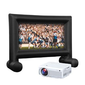 Veon Outdoor Cinema Projector Bundle With 120 Inch Screen