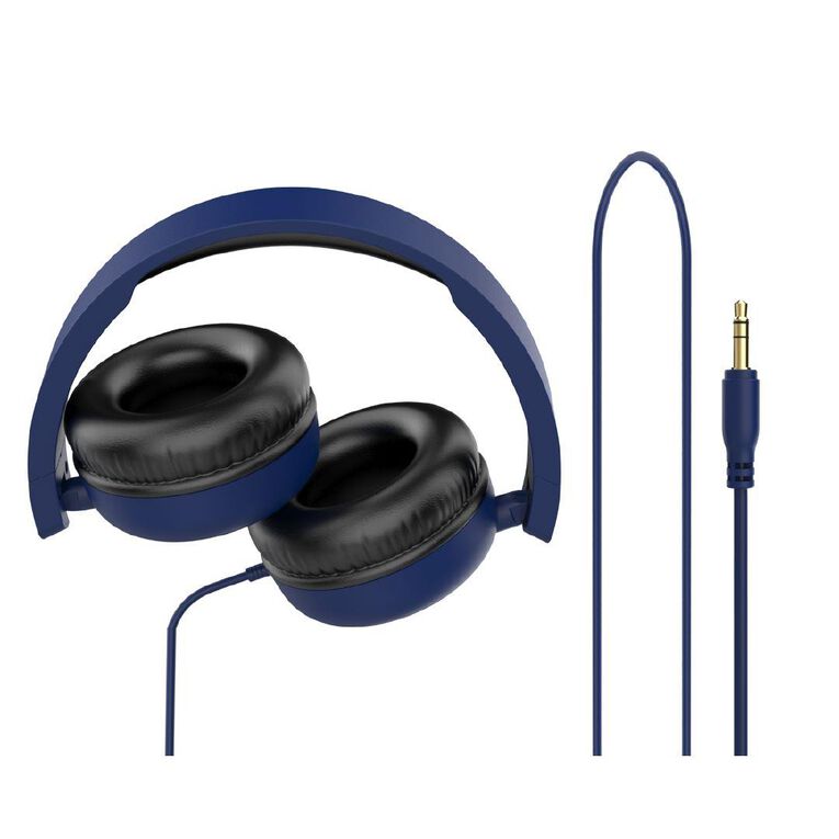 Veon 3.5mm Wired Headphones VNQ602DKB Blue Dark