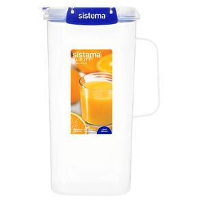Sistema Klip It Plus Juice Container Assorted 2L