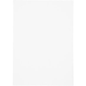WS Unruled Pad 50 Sheets White A4