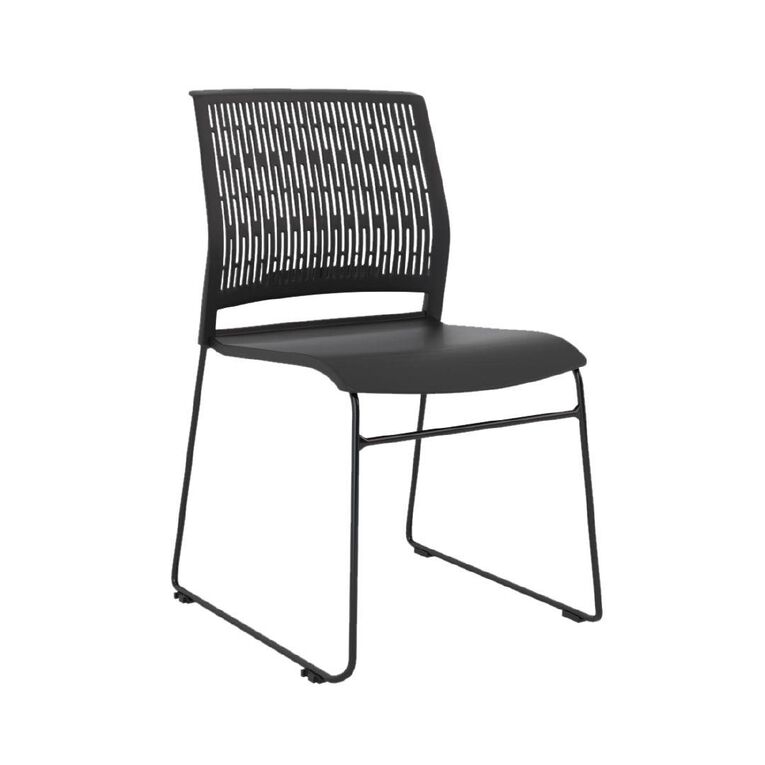 Knights Stax Chair Black