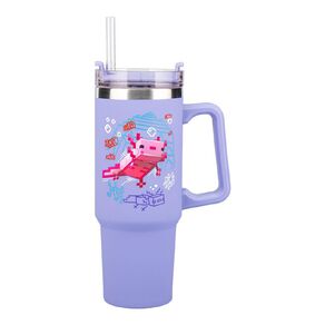Paladone Minecraft Travel Cup 900ml Purple