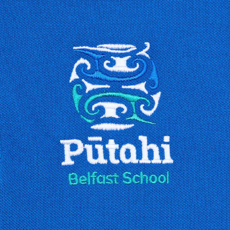 Schooltex Belfast School Long Sleeve Polo with Embroidery