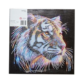 Uniti Craft Diamond Painting Tiger 30x30cm