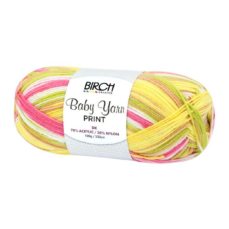 Birch Baby Print 70% Acrylic 30% Nylon 100G Tangy Bloom