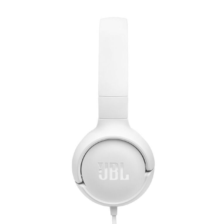 JBL Tune 520C USB-C Wired On-Ear Headphones White
