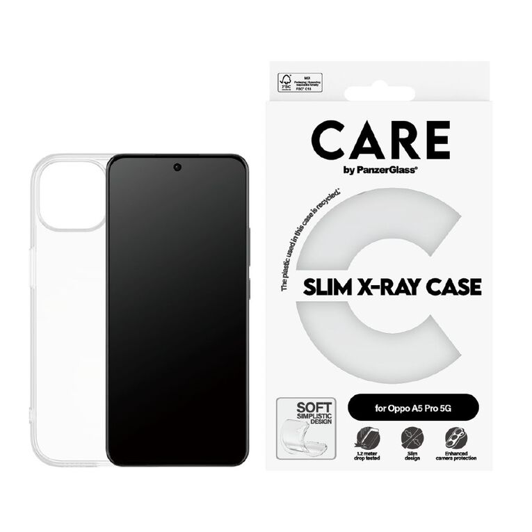 PanzerGlass CARE by Panzer Case For Oppo A5 Pro 5G Clear