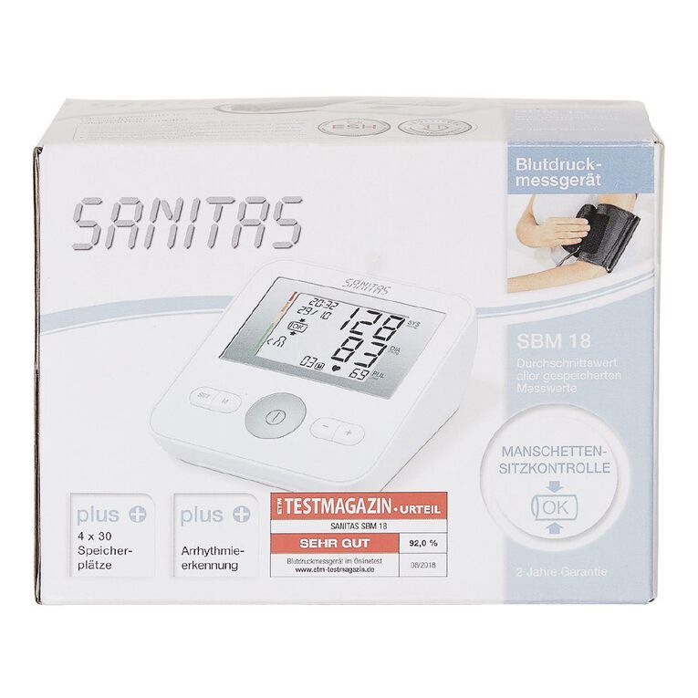 Sanitas Sanitas Upper Arm Blood Pressure Monitor