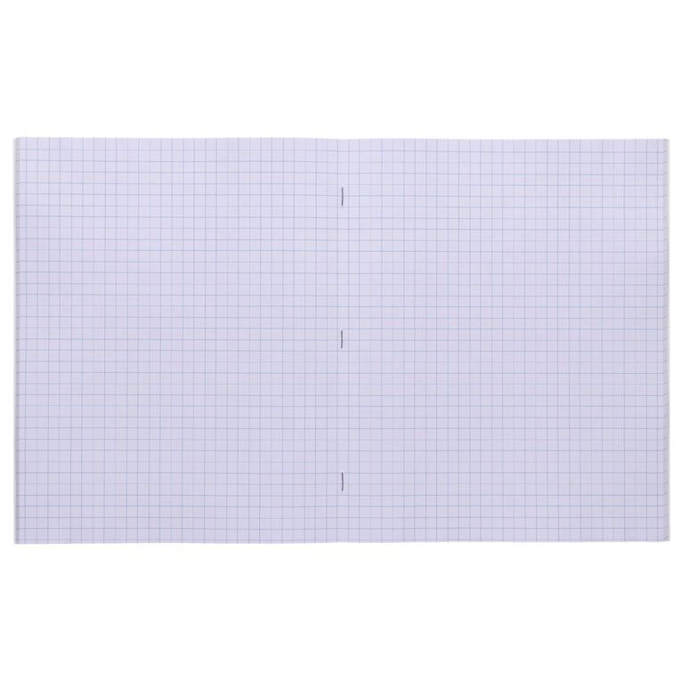 WS Exercise Book 1E5 Plus 7mm Quad 36 Leaf Blue