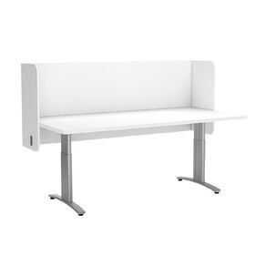 Boyd Visuals Boyd Visuals Desk Screen Pod White 600 x 1200mm