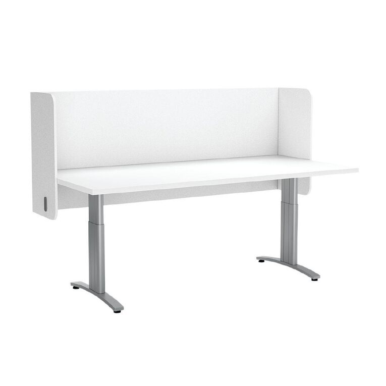 Boyd Visuals Boyd Visuals Desk Screen Pod White 600 x 1200mm