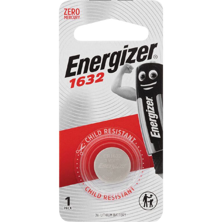 Energizer Lithium Coin Battery 1632 1 Pack