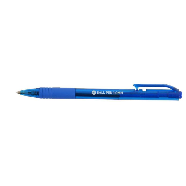 WS Classic Ball Pens Assorted Colours 12 Pack