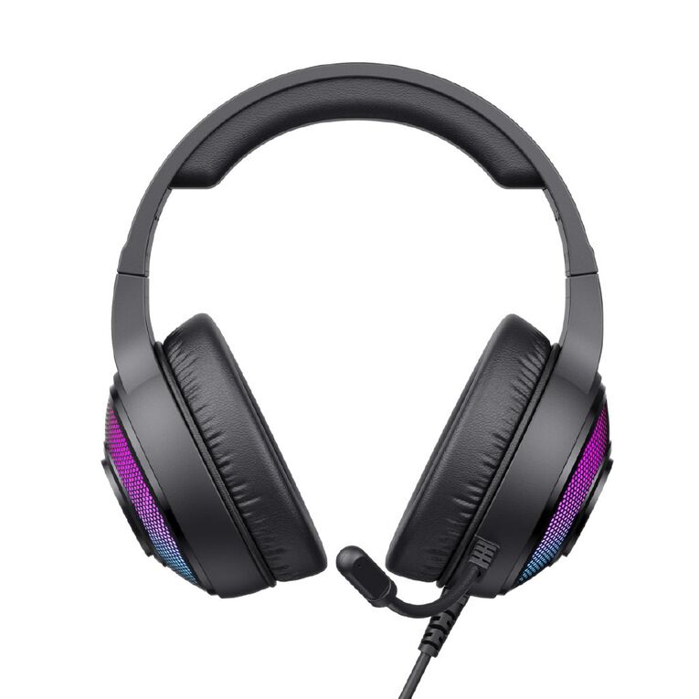 Gamenote 50mm RGB Headset Black H2042D Black/Blue