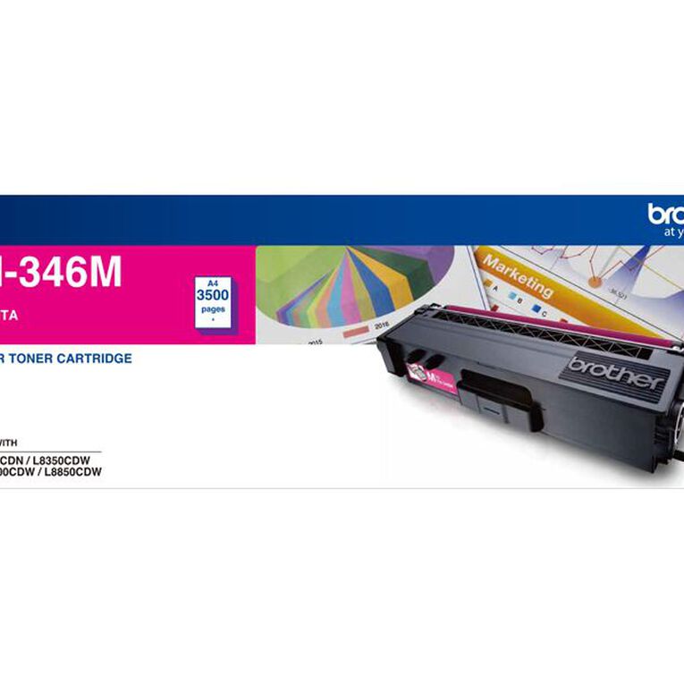 Brother Toner TN346 Magenta 3500 Pages