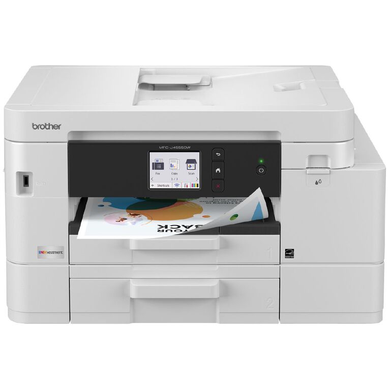 Brother Inkvestment MFC-J4555DW Colour Multi-Function A4 Inkjet Printer