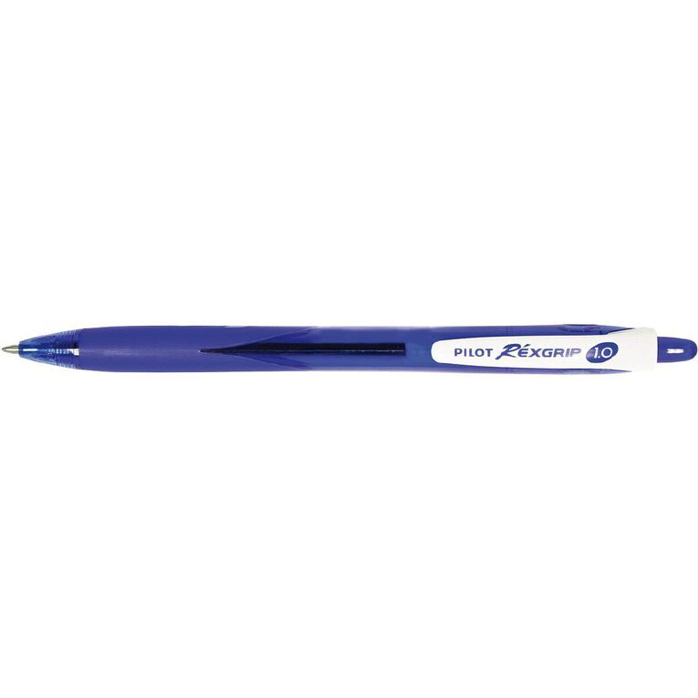 Pilot-BeGreen Rexgrip 1.0mm Ballpoint Pen Medium Blue