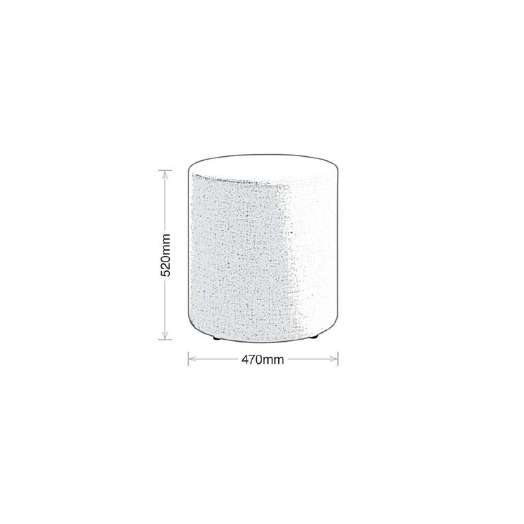 Eden Buzz Ottoman Keylargo Navy
