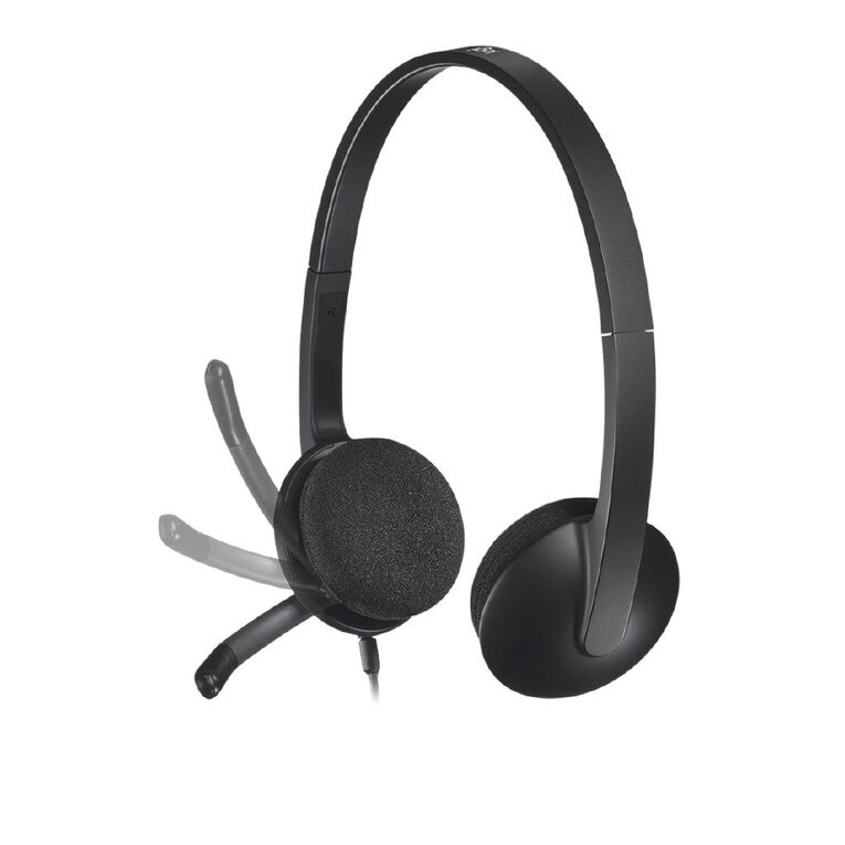 Logitech H340 USB Headset Black