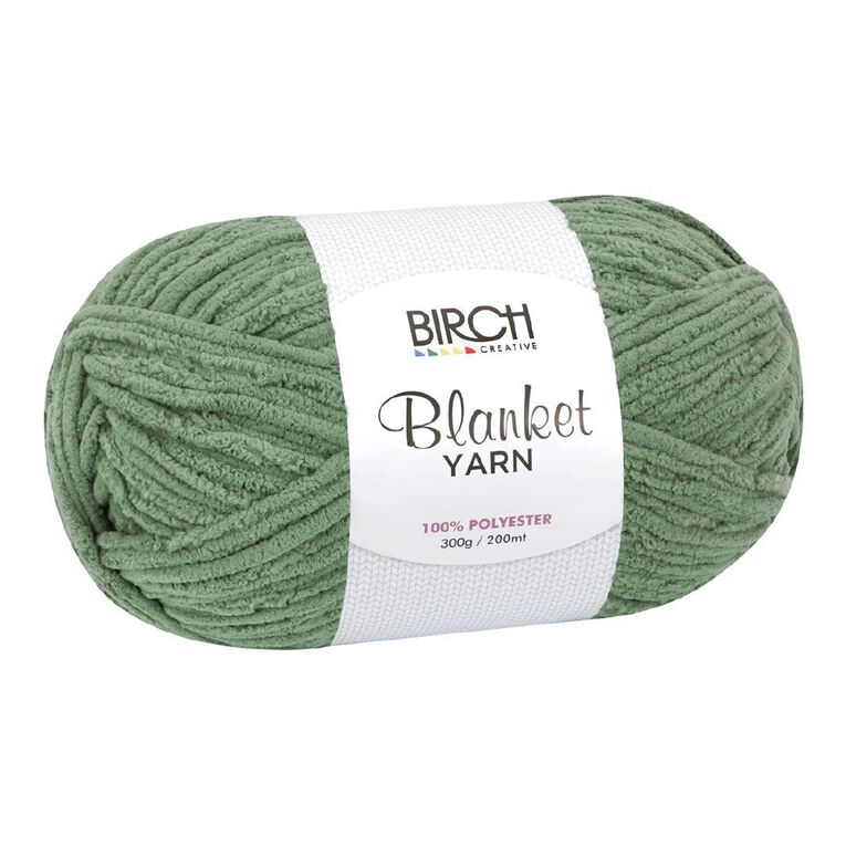 Birch Blanket Yarn 100% Polyester 300G Khaki