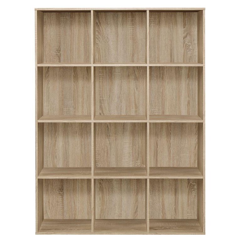 Workspace Soho 12 Cube Cubby Oak