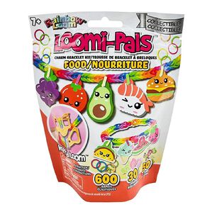 Rainbow Loom Loomi-Pals Charm Bracelet Kit Food Theme