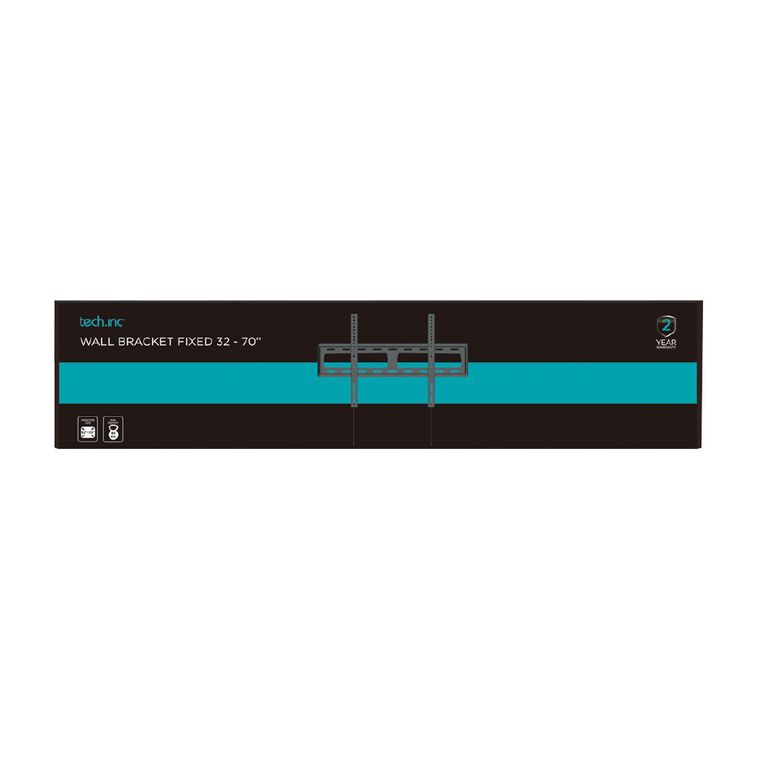 Tech.Inc Fixed TV Wall Mount 32 to 70in VESA 600mm x 400mm