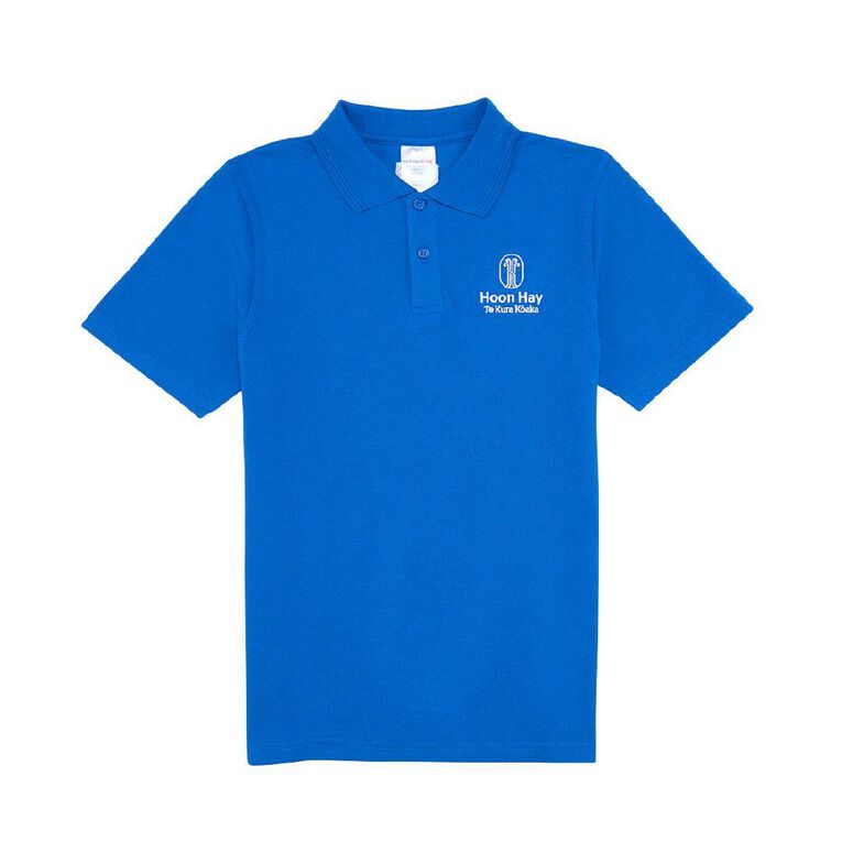 Schooltex Hoon Hay School Short Sleeve Polo with Embroidery