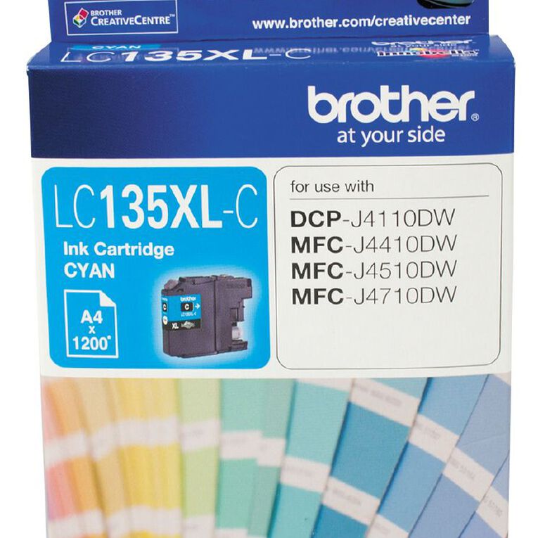 Brother Ink LC135XL Cyan 1200 Pages